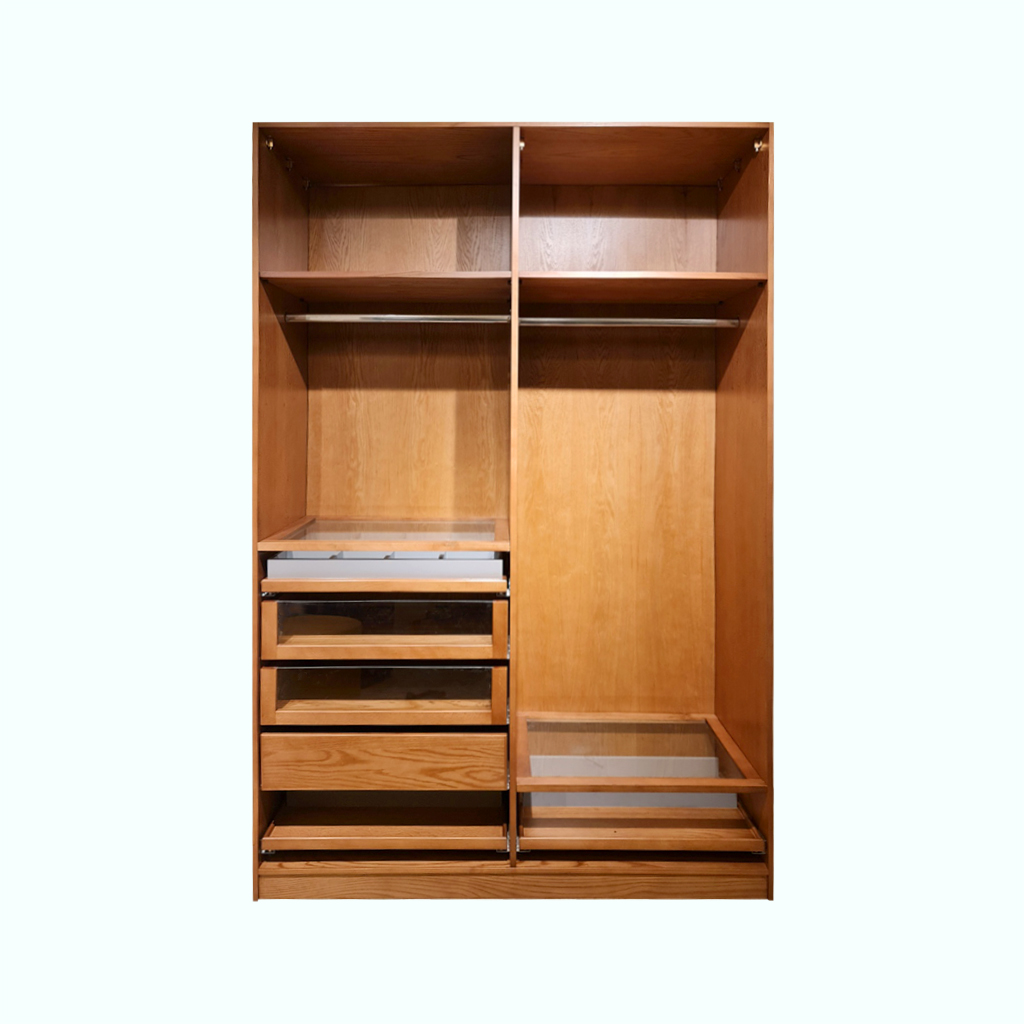 Open Wardrobe - Beech - Brown