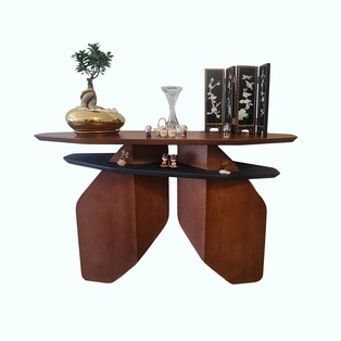 Console - Oak Veneer